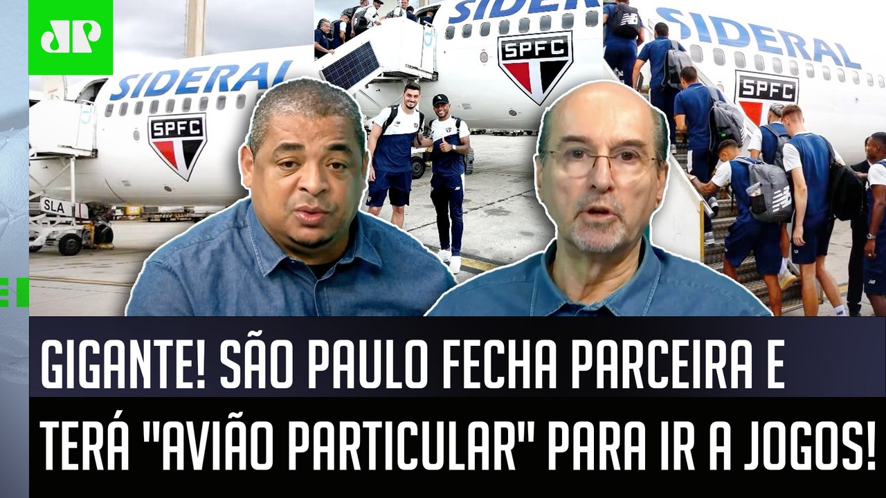 "POUCOS CLUBES NO MUNDO TÊM ISSO!" São Paulo FECHA ACORDO e terá "AVIÃO PARTICULAR" até 2026!