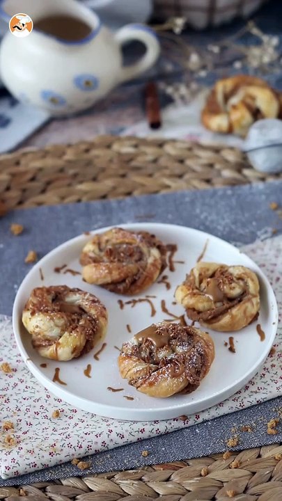 Spekulatius-blätterteigkekse, super einfach und schnell