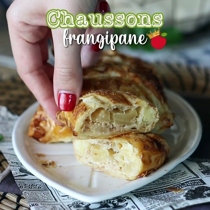 Apfel- und haselnusscremetaschen zum dreikönigstag