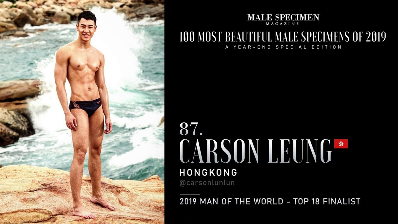 100 Most Beautiful Male Specimens of 2019 | Year-End Special