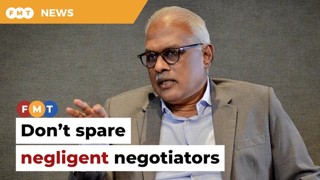 Don’t spare those responsible for ‘raw’ Goldman Sachs deal, says ex-MP