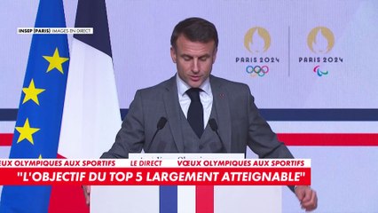 下载视频: Emmanuel Macron annonce «30.000 policiers et gendarmes par jour» pour la sécurité des Jeux Olympiques