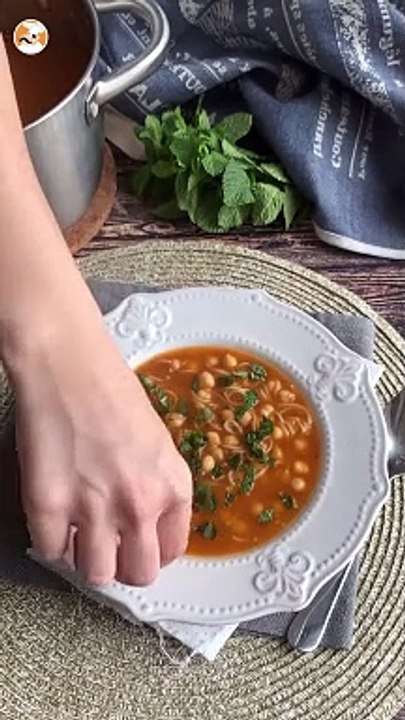 Chorba végétarienne, la soupe parfumée et savoureuse par excellente !