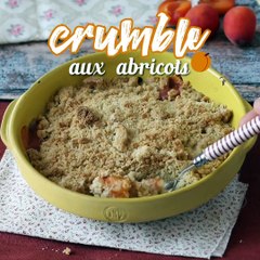 Crumble aux abricots