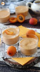 Mousse à l'abricot super facile à faire, sans cuisson et avec peu d'ingrédients!