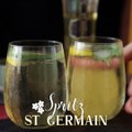 Spritz st-germain à la liqueur de fleur de sureau, le cocktail ultra frais pour l'été