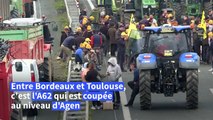 Mobilisation des agriculteurs: les blocages se multiplient sur les autoroutes de France