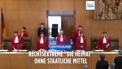 Bundesverfassungsgericht dreht rechtsextremer Partei "Die Heimat" den Geldhahn zu