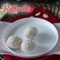 Homemade raffaello : coconut, white chocolate and almond treats !