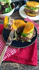 Butternut burgers (without bread!)