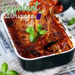 Italian eggplant gratin parmigiana