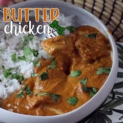 Butter chicken, the traditional indian dish