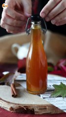 Homemade pumpkin spice syrup, perfect for your fall/winter drinks
