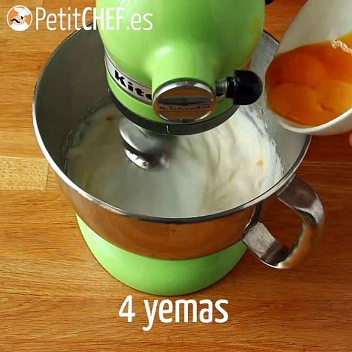 Brazo de gitano de coco y maracuyá
