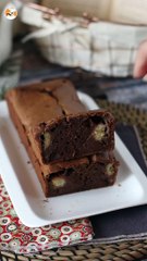 Bizcocho de plátano y chocolate, súper tierno y jugoso