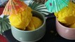 Sorbete de mango y lima con solo 3 ingredientes, ¡listo en 5 minutos!