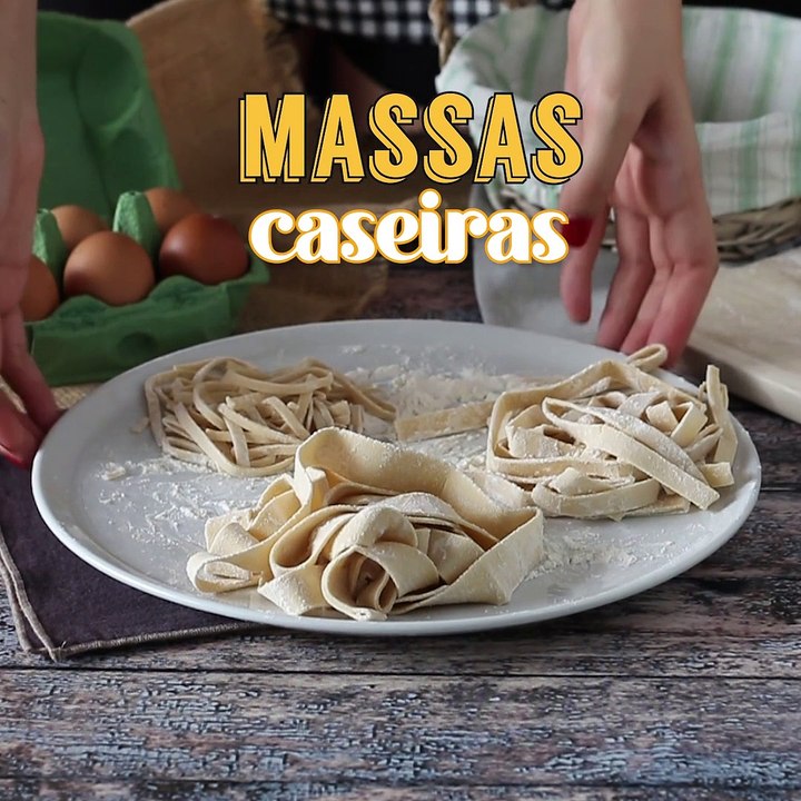Como fazer a massa pappardelle caseira?