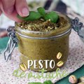 Pesto de pistaches, um molho fácil e saboroso