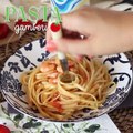 Pasta con gamberi e pomodorini