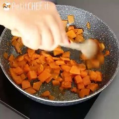 Caramelle di pasta con ricotta e zucca