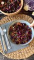 Insalata di lenticchie, zucca, cavolo rosso e barbabietola (perfetta in autunno/inverno)