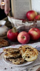 Pancakes alle mele senza zucchero aggiunto