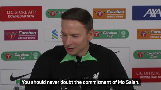 Salah preparing to play in AFCON final for Egypt - Lijnders