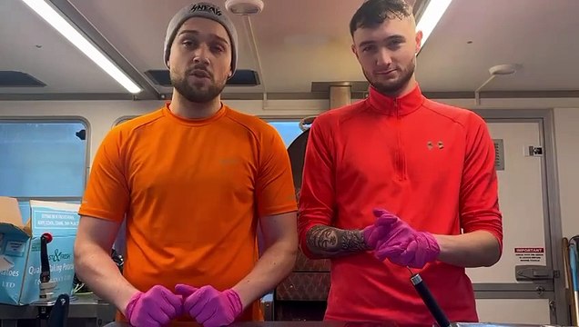 Spud Brothers take over Preston Hot Potato Tram and gain nearly 600,000 followers on TikTok