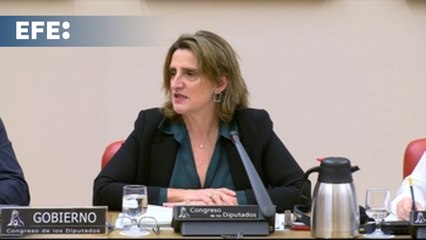 Teresa Ribera: hay que dejar atrás los combustibles fósiles "y cuanto antes, mejor"