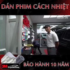Địa chỉ dán phim cách nhiệt 3m uy tín bảo hành 10 năm