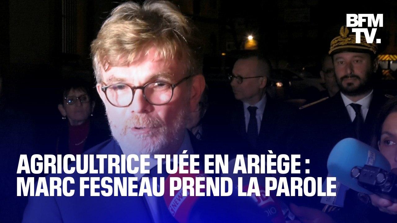Agricultrice tuée en Ariège: la prise de parole...