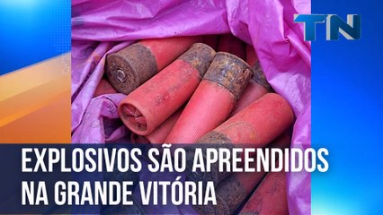 Explosivos são apreendidos na Grande Vitória