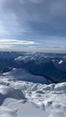 Vue sur l’Alpe d’Huez