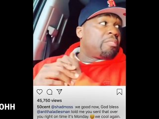 50 Cent Announces End Of Bow Wow Beef