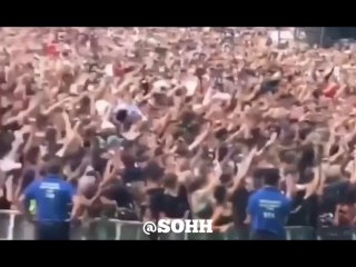 Lil Yachty Almost Falls While Stage-Diving At Wireless Festival