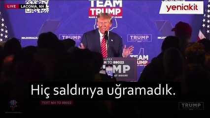 Trump'tan tarihi itiraf: Milyonlarca insanı öldürdük! Orta Doğu'ya dönüyoruz