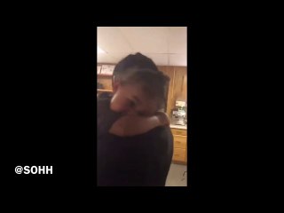 Travis Scott Plays As Stormi Pats Him On The Back