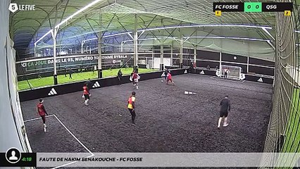 Faute de Hakim benakouche - FC FOSSE