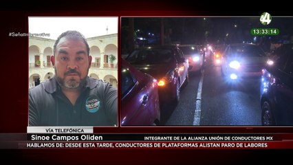 Sinoe Campos Oliden habla sobre el paro de laborales que realizarán los conductores de DIDI y Uber