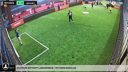 Faute de Anthony Labarringue - PETARDS MOUILLES