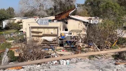 Martin, superviviente de Nir Oz, el kibutz más cerca de Gaza