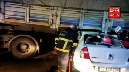 Şanlıurfa- Mardin Yolu'nda feci kaza: 3 ölü, 2 yaralı