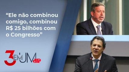 Lira contesta Haddad sobre isenções no setor de eventos