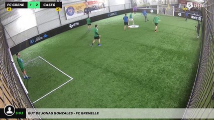 But de Jonas Gonzales - FC Grenelle
