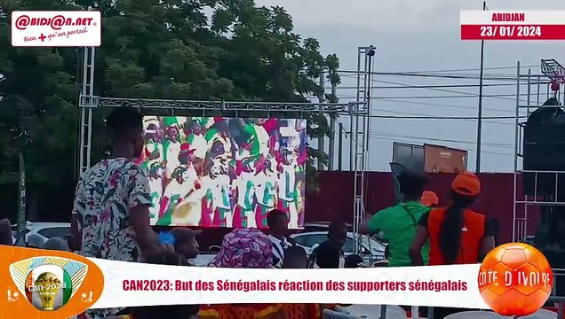 CAN2023- But des Sénégalais réaction des supporters sénégalais