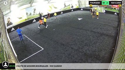 Faute de Mounir Bourhaleb - 100 CARDIO