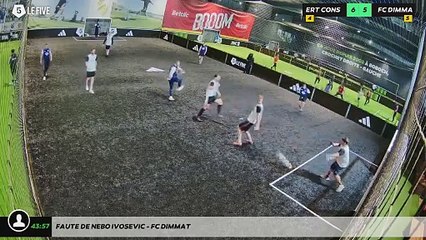 Faute de Nebo Ivosevic - FC Dimmat