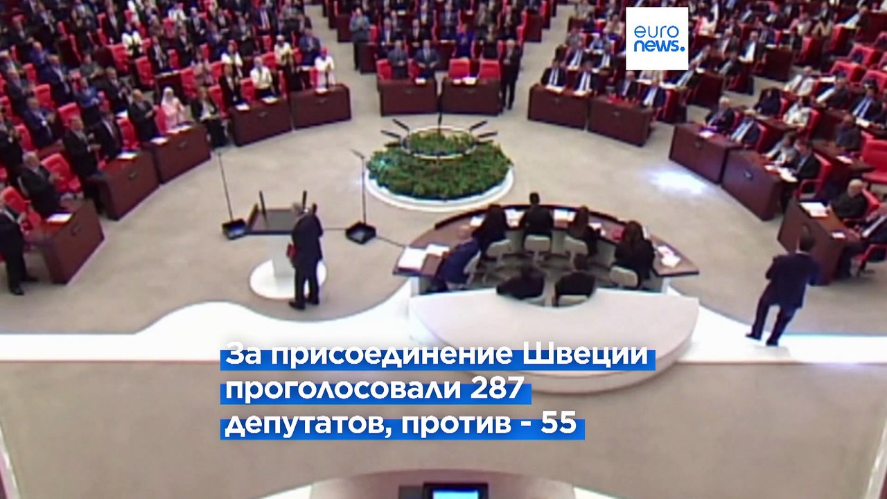 Парламент Турции одобрил заявку Швеции на вступление в НАТО