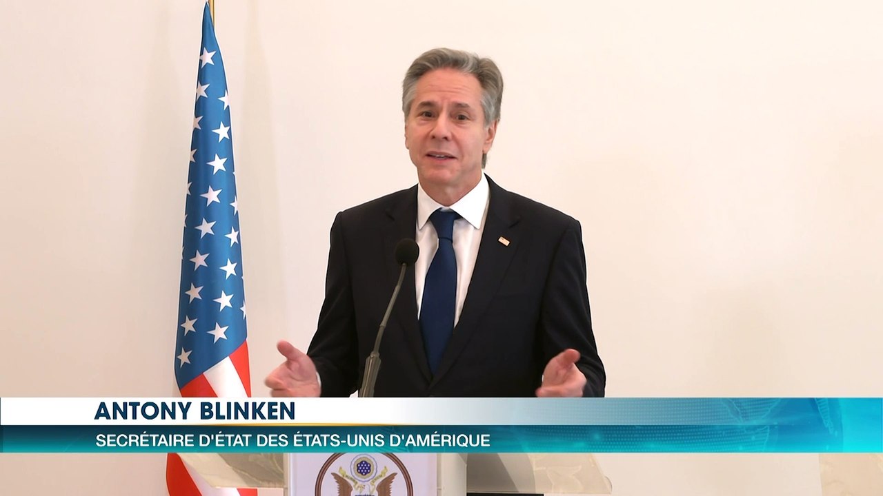 Le Président Alassane Ouattara et Antony Blinken encouragent les Eléphants