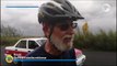 Ciclista llega a Coatzacoalcos tras recorrer miles de kilómetros desde EU